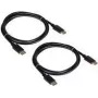 TRENDnet - Cabo DisplayPort - DisplayPort (M) para DisplayPort (M) - DisplayPort 1.2 - 1.8 m - suporta 4K 60 Hz (3840 x 2160) (pack de 2)
