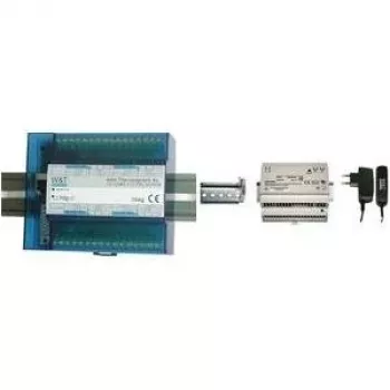 Sensor de temperatura PT100 w&t 57011 — cabo de 2 m, 4 condutores, classe A