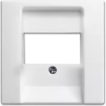 Moldura e cobertura de tomada, busch jaeger 1724-0-4333, branco