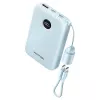 Powerbank Vention 10000mAh 22,5W — 2× USB‑C, 1× USB‑A, azul
