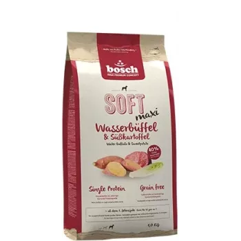 Bosch SOFT Maxi comida para cães, búfalo-asiático e batata-doce, 12,5 kg