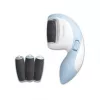 Polidor de unhas elétrico Medisana CR 870 – 3 acessórios, azul/branco