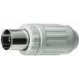Triax KOK 3 N - IEC 60169-2 - fêmea - branco - KOKA 2200 SAT - F6 TSV (153121)