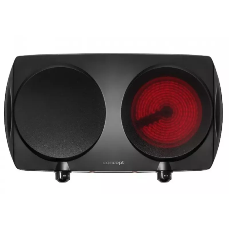 Fogão elétrico preto VE3060