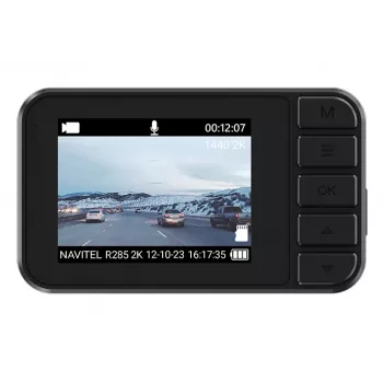 Dashcam para automóvel Navitel R285 2K, ecrã IPS de 2