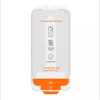 Kit de serviço 4smarts Second Glass 541424 para iPhone 16e, pack de 10