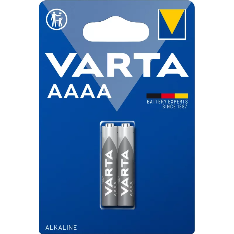 Bateria Varta Professional 4061, 2 x AAAA, alcalina, 640 mAh (04061101402)