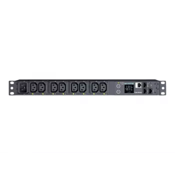 Unidade de distribuição de energia (PDU) CyberPower PDU41005 8 saídas AC 1U preta