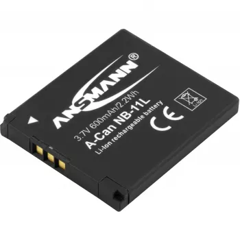 Bateria Ansmann A-Can NB-11L iões de lítio 600 mAh