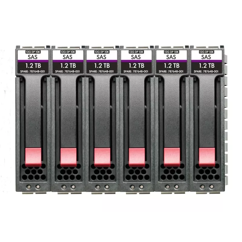 HPE MSA 14,4 TB (6 x 2,4 TB) 12G SAS 10K SFF pack de discos rígidos (R0Q67A)