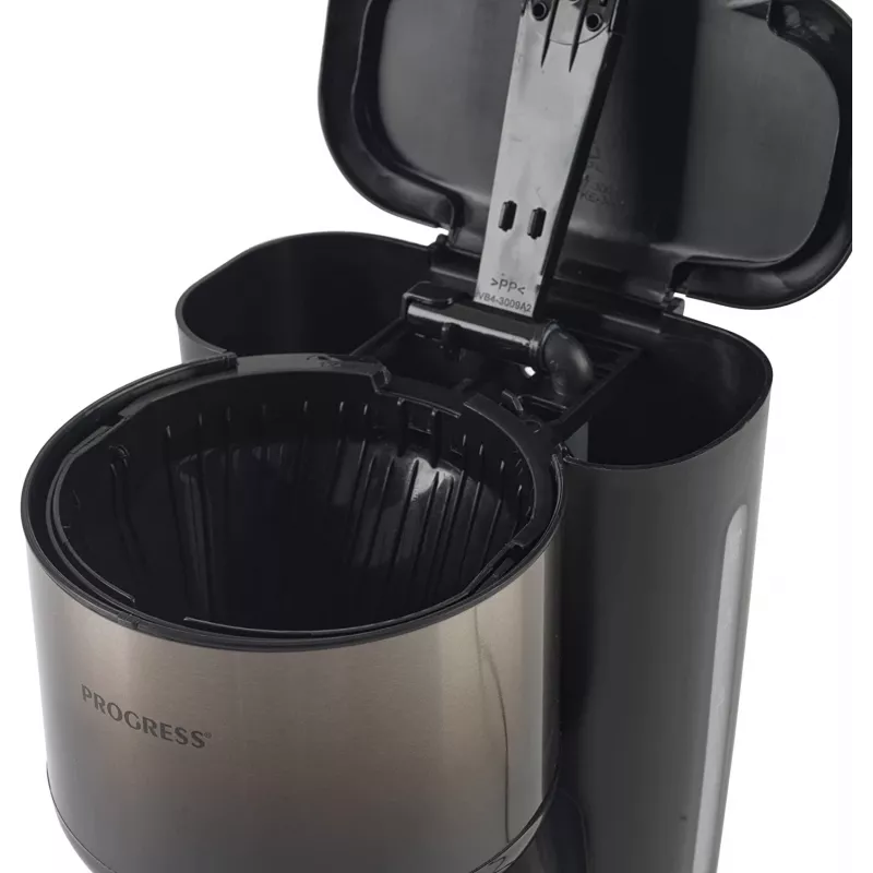 Máquina de café Progress 1,25L EK4068PBLK-VDE