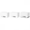 Router MERCUSYS Halo H85X Dual-Band Wi‑Fi 6 (802.11ax), 2,4/5 GHz, até 2402 Mbit/s, 3 portas LAN, branco (pack de 3)