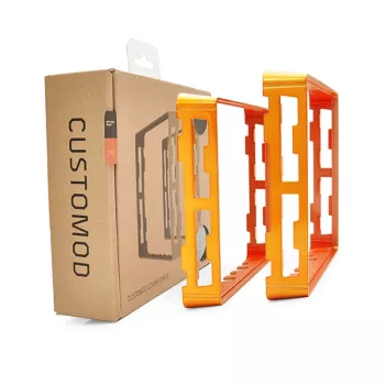 Acessório para sistema de refrigeração de computador Cryorig CR-CCO — ABS laranja, compatível com R1 Universal/R1 Ultimate, 140×23×131 mm