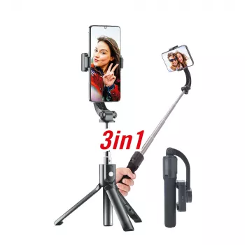 Gimbal GoXtreme GS1 dobrável para smartphones e action cams