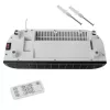 Cortina de ar Adler AD 7751 preto, branco 2000 W