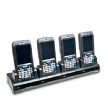 Intermec FlexDock Quad Dock com Ethernet - estação de acoplamento (base de ligação) - Ethernet - para Honeywell CK71, Intermec CK70, CK71 (DX4A1222200)
