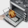 Forno torradeira Severin TO 2074 30L 2500W preto com grelhador