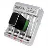 Carregador de pilhas para Ni-MH / Ni-Cd AA / AAA / 9V