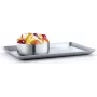 Blomus BASIC – tabuleiro retangular – aço inoxidável – 150 mm x 250 mm (63612)