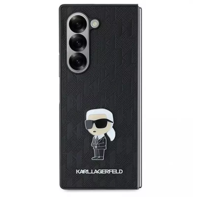 Karl Lagerfeld | KLHCZFD6SAPKINPKK | parte traseira | Samsung | Galaxy Z Fold6 | plástico | preto