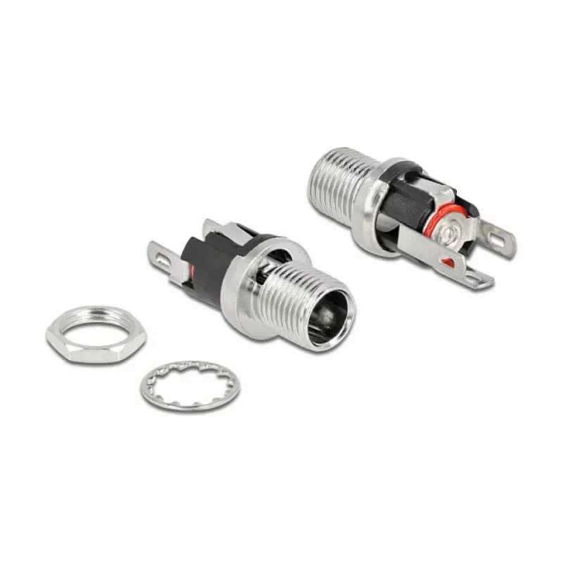 Conector DC 5,5 x 2,1 x 12 mm DeLOCK