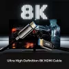 Unitek C11085GY01-15M cabo ótico HDMI 2.1 AOC, 8K 120 Hz, 15 m