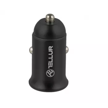 Carregador de carro Tellur PD60W QC30W T-MLX43921 — carregamento rápido 60W PD e 30W QC para veículos
