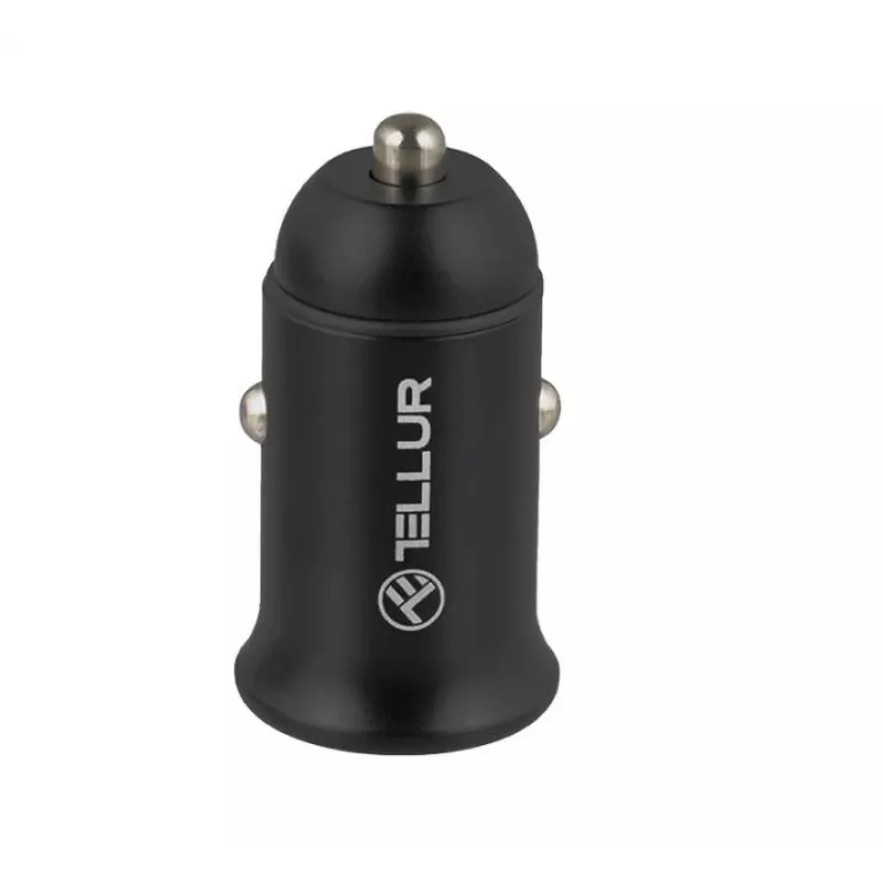 Carregador de carro Tellur PD60W QC30W T-MLX43921 — carregamento rápido 60W PD e 30W QC para veículos