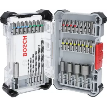 Conjunto de brocas Bosch CYL-3 35 peças brocas para betão Extra Hard em mala KS