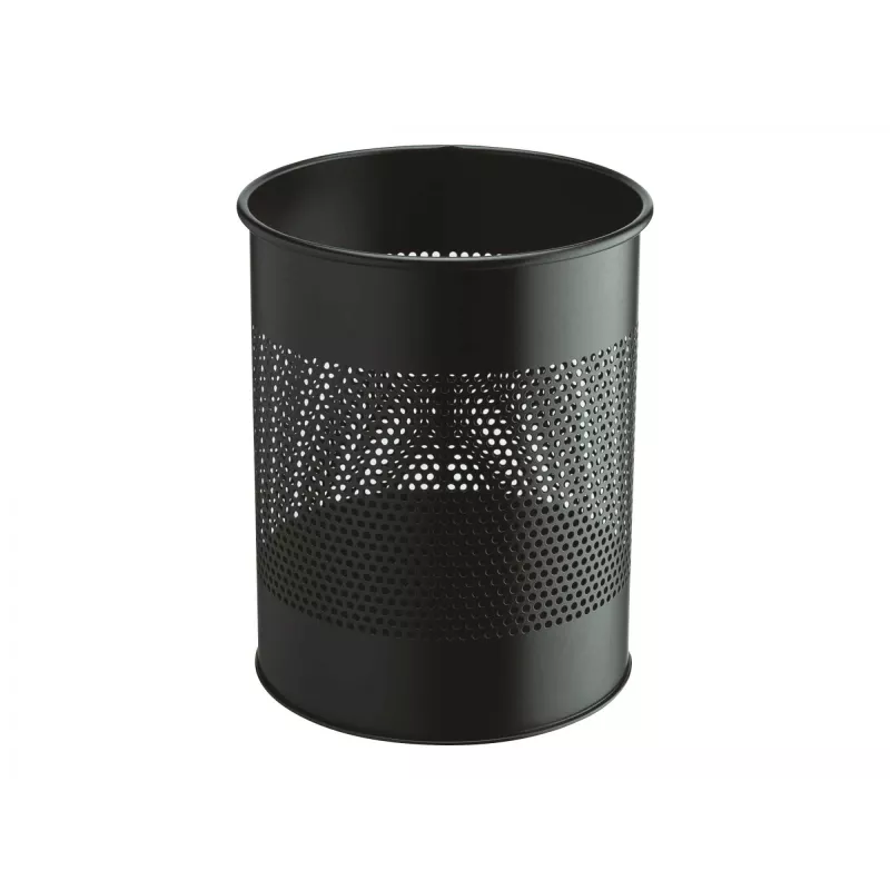 Balde do lixo resistente - redondo - 15 L - aço