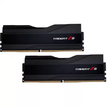 DIMM 32 GB DDR5-6000 (2x 16 GB) Dual-Kit, memória preta, F5-6000J3040F16GX2-TZ5K, Trident Z5, INTEL XMP