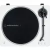 Gira-discos de áudio com acionamento por correia Audio-Technica AT-LP70XBT prata/branco totalmente automático