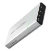 Bateria portátil Green Cell BPLGC20P 20800 mAh de iões de lítio, USB-C PD 65W, 2x USB-C + 1x USB-A, caixa em alumínio