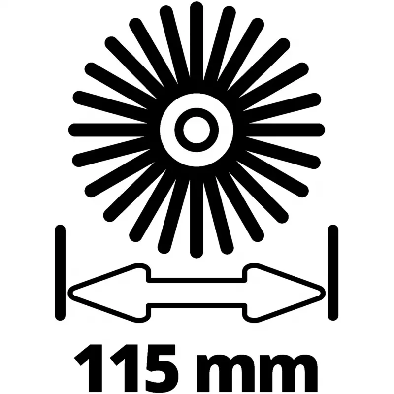 Escova Einhell 3424122