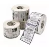 Etiqueta autoadesiva para impressora Zebra PolyE 3100T — polietileno, 7,6 cm × 2,5 cm, branca, 5180 etiquetas por rolo