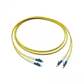 Cabo patch de fibra ótica duplex OS2 (singlemode, 9/125) LC/LC, 2m, Good Connections® (LW-902LC)