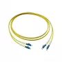 Cabo patch de fibra ótica duplex OS2 (singlemode, 9/125) LC/LC, 2m, Good Connections® (LW-902LC)