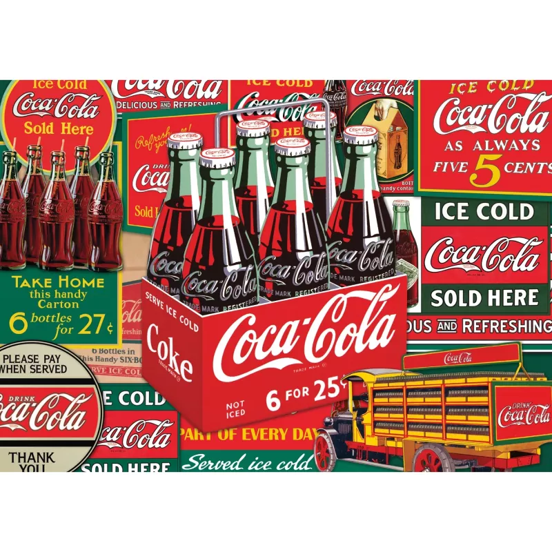 Coca Cola - Klassiker, puzzle 1000 peças