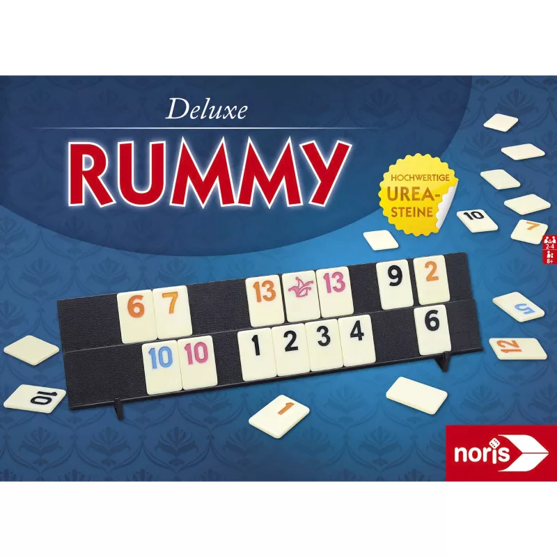 Conjunto Deluxe – Rummy, jogo de tabuleiro