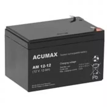 Bateria 12V 12AH Vrla AM12-12 Acumax Emu