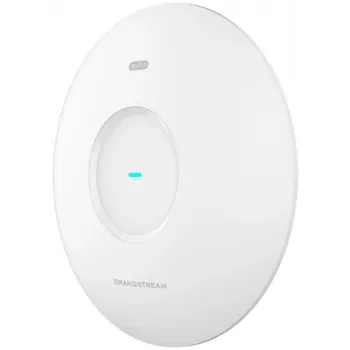 Ponto de acesso Grandstream GWN7670 – dupla banda 2,4/5 GHz Wi‑Fi 802.11ac, MU‑MIMO, PoE, 2x RJ‑45, suporta 256 utilizadores, montagem na parede, branco