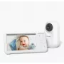 Intercomunicador para bebé Momcozy BM007-WH12BA-A branco 11,5 h de autonomia da bateria 5000 mAh