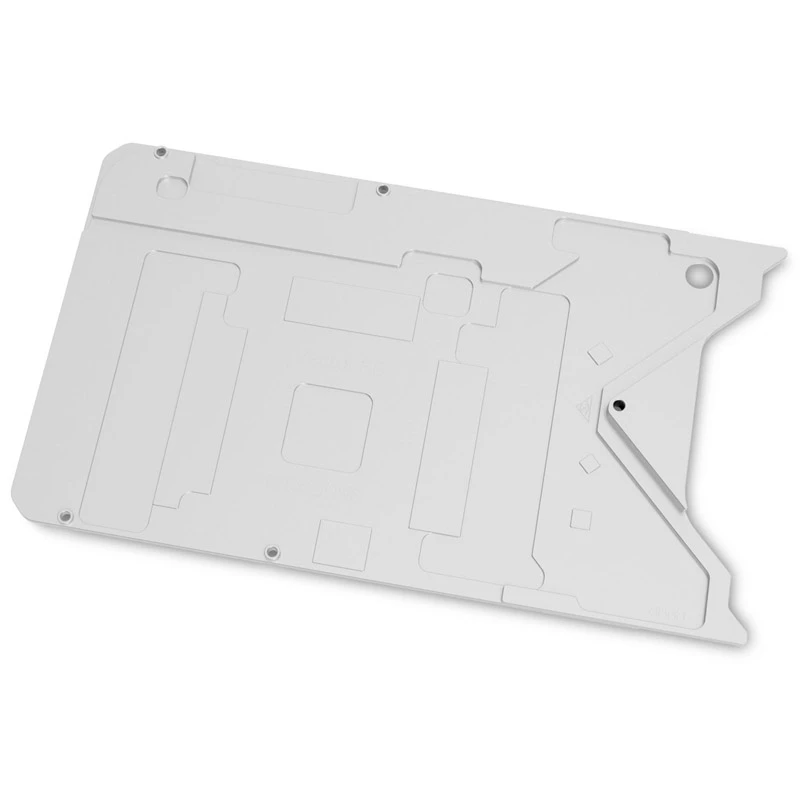 Backplate EK Water Blocks prateado 1 unidade — acessório para sistema de refrigeração de computador