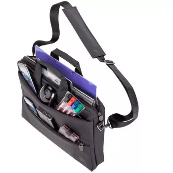 Mala de tiracolo Rivacase 8630 39,6 cm (15,6 polegadas) preto