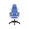 Cadeira gaming huzaro Force 3.7 azul — design ergonómico, altura ajustável