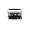 Grelhador de contacto SEVINI Pro, KG 2395 (prateado/preto, 1.800 Watt)