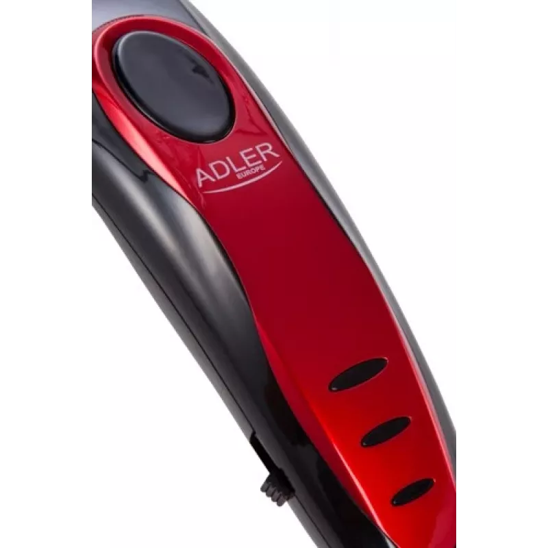 Máquina de cortar cabelo / aparador de barba Adler AD 2825 preto, vermelho