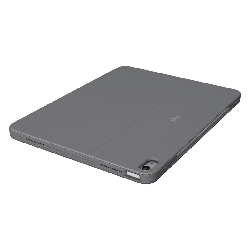 Teclado Logitech Combo Touch QWERTY dinamarquês finlandês norueguês sueco Smart Connector cinzento