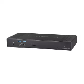 Sonnet Echo 20 Thunderbolt 4 SuperDock com fios preto 100W Power Delivery 2500 Mbit/s