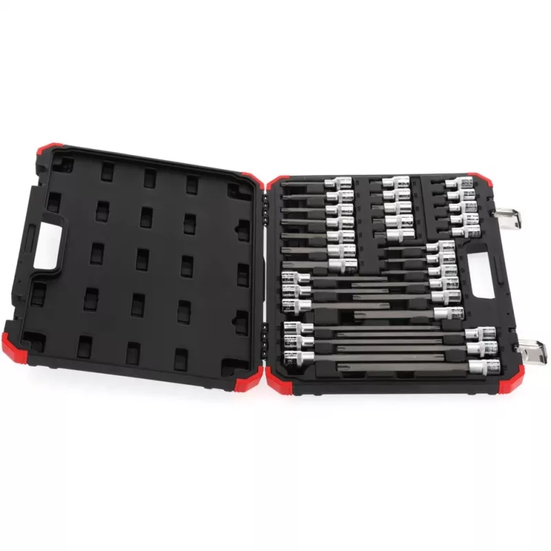 GEDORE red Chaves de fendas com encaixe 1/2 TX 32 peças (R68003032)